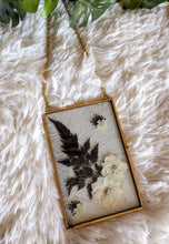 Load image into Gallery viewer, Gold Framed pressed Flowers
